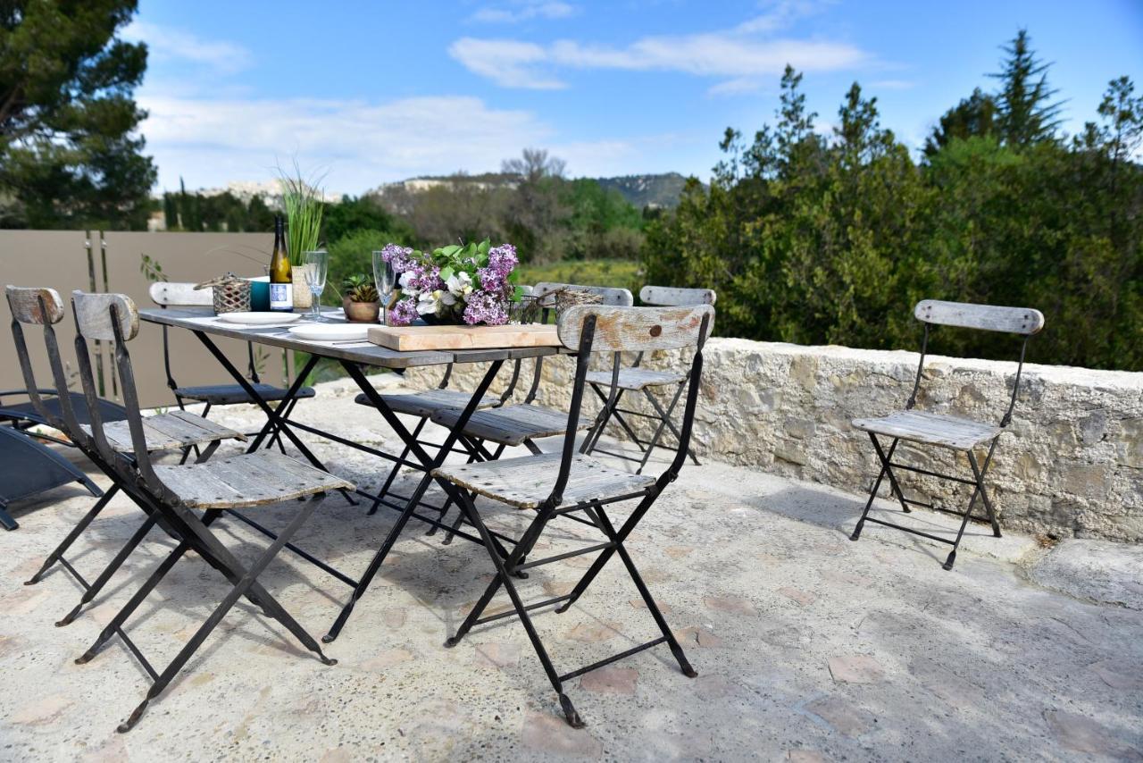 Domaine Du Mas Foucray Aparthotel Les Baux-de-Provence Eksteriør bilde